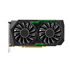 การ์ดจอกราฟิกประสิทธิภาพสูง GDDR6 6GB 192Bit พัดลมคู่ PCI 3.0 X16 สำหรับเดสก์ท็อป OEM เกมมิ่ง 8Pin RTX 2060 VGA รุ่นใหม่ - Product Image 1