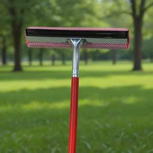 Raspador de ventanas con mango de madera de 59 cm desmontable para limpieza de vidrios - Product Image 3