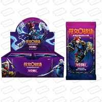Véritable coffret de cartes à collectionner sur le thème du jeu pour collectionneurs, cartes à échanger pour collectionneurs, vente en gros, stock disponible