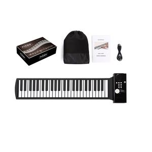 Mini <span class=keywords><strong>piano</strong></span> musical jouet, <span class=keywords><strong>meilleur</strong></span> cadeau, clavier de <span class=keywords><strong>piano</strong></span> électrique pliable en silicone <span class=keywords><strong>pour</strong></span> débutant - Product Image 3