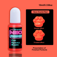 TIMESRUI Vente en gros de colorant en résine fluorescente opaque Colorant néon réactif aux UV pour moulage de résine époxy/UV, fabrication de bijoux, bricolage