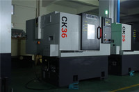 Tour CNC industriel entièrement automatique Fanuc à 8 stations de commande CK46 – Vente en gros