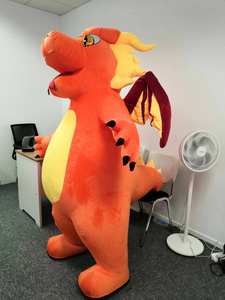 2M 2.6M Phổ Biến Inflatable <span class=keywords><strong>Charizard</strong></span> Linh Vật Trang Phục Phim Hoạt Hình Nhân Vật Rồng Cosplay Phù Hợp Với Cho Người Lớn - Product Image 3