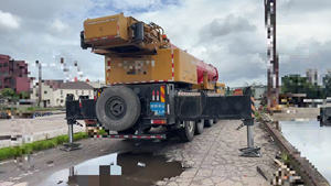 รถเครนบรรทุกซันนี่ 160 ตัน ปี 2021 รุ่น STC1600T8 พร้อมบูม 8 ท่อน เครื่องยนต์ เกียร์ กล่องเกียร์ PLC และมอเตอร์ ชิ้นส่วนหลัก - Product Image 2