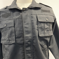 Nouvelle conception OEM, veste de travail unisexe en polyester et coton Ripstop, patchwork, vêtements de travail de sécurité multi-poches, uniforme de travail pour agents de sécurité