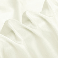 Tissu de soie Habotai pur chinois blanc naturel non teint en gros