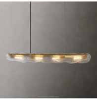Lustres modernes de luxe léger pour salons, escaliers, salles à manger, hôtels. Lampes en cristal et en cuivre, usine de lustres sur mesure.