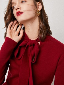 Áo Len Cashmere 100% Cho Nữ Kẻ Sọc Bán Chạy - Product Image 5