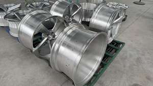 Jantes de voiture en aluminium Xinlin forgées T-6061 polies pour Audi RS3 RS4 RS5 <span class=keywords><strong>RS6</strong></span> RS7 <span class=keywords><strong>ABT</strong></span> 19 20 21 22 pouces Quattro 5X112 - Product Image 5