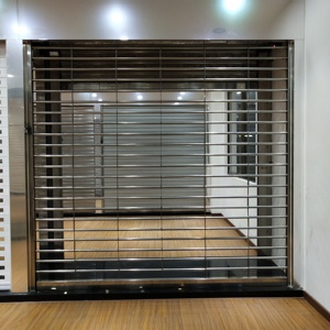 Cửa Hàng Thương Mại Màn Trập Nhôm Trong Suốt PVC - Product Image 6