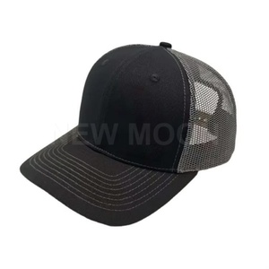 5 Panel Foam Trucker Hat Mesh Customizable Brim Logo Personalized Trucker Hat Unisex - Product Image 2