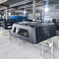 Toyota Vigo Çift Kabin Alüminyum Elektrikli Katlanır Su Geçirmez Kilitlenebilir Yüksek Kapak & Brandası & Tonneau Kapak & Kamyonet Üstü Kapak