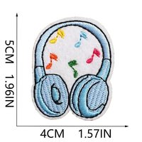 Prix de gros Nouveaux patchs thermocollants personnalisés brodés style estival pour vêtements, sacs et chapeaux, thème vacances à la plage