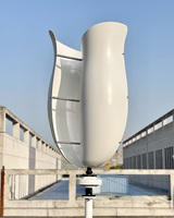 Conception populaire énergie gratuite résidentiel 1KW 2KW Rose générateur d'éolienne à axe vertical