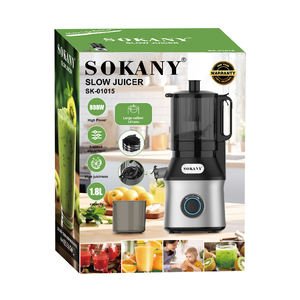 Nuevo diseño, exprimidor eléctrico lento de 800W y mezclador, instalación de bloqueo seguro, <span class=keywords><strong>trituradora</strong></span> de mandíbula comercial de boca ancha de 141MM - Product Image 6