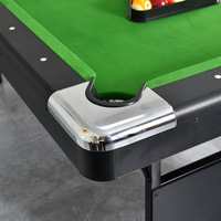 Table de Billard Pliable en Bois Américaine 8 pieds 3 en 1 avec Retour Automatique des Billes, Modèle 2025, Direct Usine et Économique