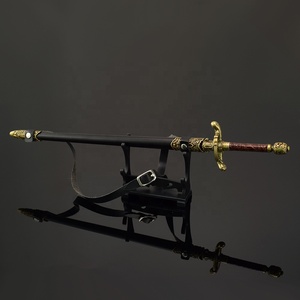 Popolare gioco del mondo Fantasy di troni equipaggiamento esclusivo per l'ago da cucito in metallo artigianato spada portachiavi 26cm - Product Image 5