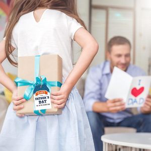 Thẻ quà tặng ngày hạnh phúc của cha cá nhân râu xanh Thẻ quà tặng ngày hạnh phúc của cha cho Ngày của Cha Cha thẻ ủng hộ bữa tiệc sinh nhật - Product Image 4