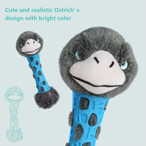 Produttore di giocattoli da masticare per cani in peluche con Design personalizzato di struzzo per masticare aggressivi - Product Image 5