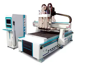 1325 Wood Cnc Router Milling Cutting Machine For Panel Furniture Cabinet Door