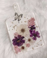 Nouveau produit, vente chaude : Fleurs séchées mélangées pour l'art floral, Cosmos violet pressé, fleurs naturelles séchées, Coreopsis plate