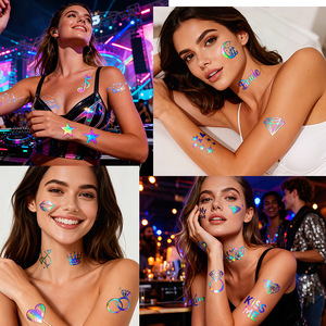 <span class=keywords><strong>Tatuajes</strong></span> Láser <span class=keywords><strong>Personalizados</strong></span> con Sincronización de Latidos Holográficos <span class=keywords><strong>para</strong></span> <span class=keywords><strong>Parejas</strong></span>, Diseña Tus <span class=keywords><strong>Tatuajes</strong></span> Cyberpunk - Product Image 3