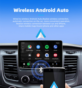 Mini convertisseur sans fil CarPlay en métal orange, CarPlay filaire vers CarPlay sans fil, Android Auto, adaptateur 2 en <span class=keywords><strong>1</strong></span> - Product Image 6