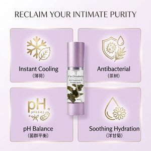 Spray d'Essence de Menthe Poivrée Féminin Elite - pH Équilibré, Complexe Botanique <span class=keywords><strong>18</strong></span> Plantes, Soulagement Instantané pour la Sécheresse et les Démangeaisons 160ml - Product Image 4