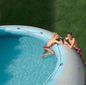 Inflable cuadrado piscina de agua grande piscina inflable juego de la familia