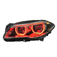 Phare RGB exclusif SJC pour BMW Série 5 F10 F18, feux de jour multicolores, feux de position, ensemble de phares 2010-2017, commande par application