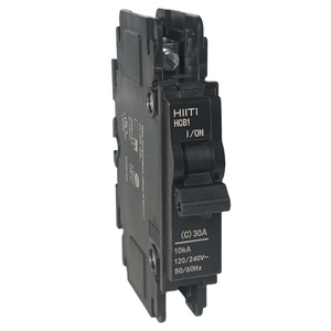 Disjoncteur miniature UL489 pour rail DIN, <span class=keywords><strong>USA</strong></span> <span class=keywords><strong>Canada</strong></span>, 120V 240V, 10A 15A 20A 25A 30A 35A 40A 45A 50A 60A, 1 pôle, 2 pôles, 3 pôles - Product Image 1