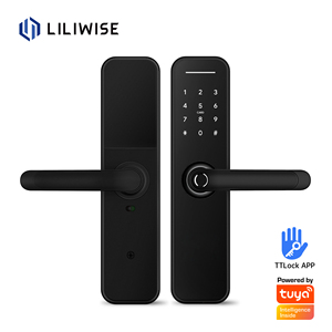 Liliwise Manufacturer Keyless Touch Screen Tuya App Wifi Gate <b>Lock</b> Smart Fingerprint Door <b>Lock</b> - Product Image 1