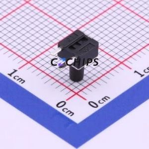 TS-1091B-A8B3-D2 Tactile Switch Through hole Component THT Switch Single Pole Single Throw Round Button 2.5N Right Angle Insert - Product Image 2