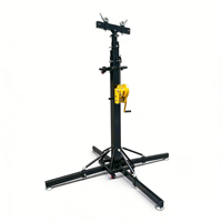 Support de levage pour Line Array de 300 kg (2-6 m) avec treuil manuel de 2600 lb, Tour de levage pour Line Array, Treuil de levage pour treillis Line Array, Treuil de levage manuel pour Line Array