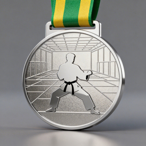 Tùy Chỉnh Vàng Bạc Bronze Mạ Vòng Hình Bát Giác Hình Dạng Judo Huy Chương Lưu Niệm Bộ Sưu Tập Võ Thuật Giải Đấu Giải Thưởng Huy Chương - Product Image 2