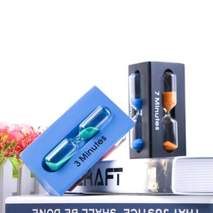 Minuteur à sable promotionnel 3, 5 et 7 minutes, 3 en 1, en résine - Product Image 5