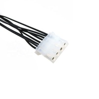 OEM 4 pin JST 04SR-3S jarum Printer Cina solusi perakitan kabel kustom kawat memanfaatkan 2 kawat kabel konektor