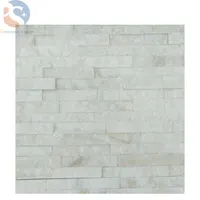 Clásica pizarra blanca al aire libre de la pared de la decoración Multicolor baldosas de piedra Natural