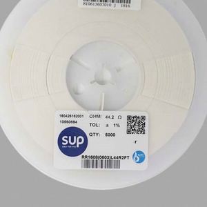 Whole Sale RR1608 0603L44R2FT 0603 1608 Resistors Chip Resistors SMD Resistors 44.2ohm 1% 1/10W Thick Film Resistor - Product Image 1