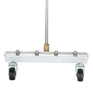 Buse haute pression multifonctionnelle en alliage d'aluminium de 35 cm avec roues pour le nettoyage du dessous de caisse de voiture et des routes - Product Image 3