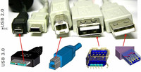 Outlet pabrik USB3.0 AM kabel USB mikro PVC, konektor berlapis emas 1.5/2/3m pemindai ponsel Bank daya