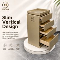 Meuble de Salon Commercial : Armoire à Outils, Poste de Coiffure, Casier de Rangement pour Barbier et Unité de Rangement – Durable, Moderne, Fabriqué à Zhejiang par MASON