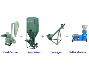 Linea di Produzione Mangimi per Animali, Macchina per la Lavorazione di Mangimi per Pollame, Linea di Produzione Pellet di Foraggio per Bovini - Product Image 3