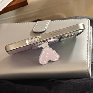 Funda Magnética con Diseño de Estrella y Purpurina para iPhone 17 16 15 Pro Max, TPU y PC, Color Rosa, con Soporte Trasero - Product Image 6