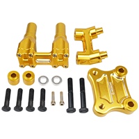 NICECNC Modular Kickback Handlebar Risers untuk Harley Street Glide FLHX 2006-2020 2021 2022 2023 2024