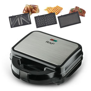RAF Bandeja para hornear Sándwich intercambiable Waffle Steak 3 en 1 Sandwichera Normativa Europea Cake Pan - Product Image 1