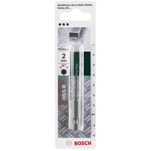 BOSCH-Foret hélicoïdal pour métal 2609255139 HSS-R, DIN 338 avec queue hexagonale 1/4 ''-EAN 3165140713153 DRILL BITS METAL DRILL BITS - Product Image 2