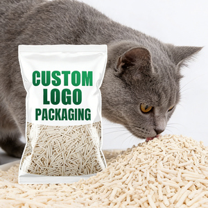 Litière pour chat en tofu multi-tailles en gros d'usine 6L 10L <span class=keywords><strong>20L</strong></span> – Litière naturelle en soja à agglomération rapide, faible en poussière et jetable dans les toilettes - Product Image 1