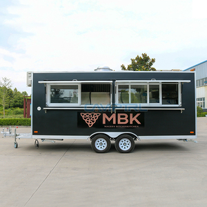 Remolques de servicio de comida móvil hamburguesa completamente equipados Camión de comida Hala - Product Image 2