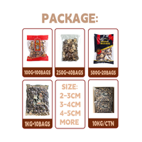Champignon shiitake sec entier 3-4cm